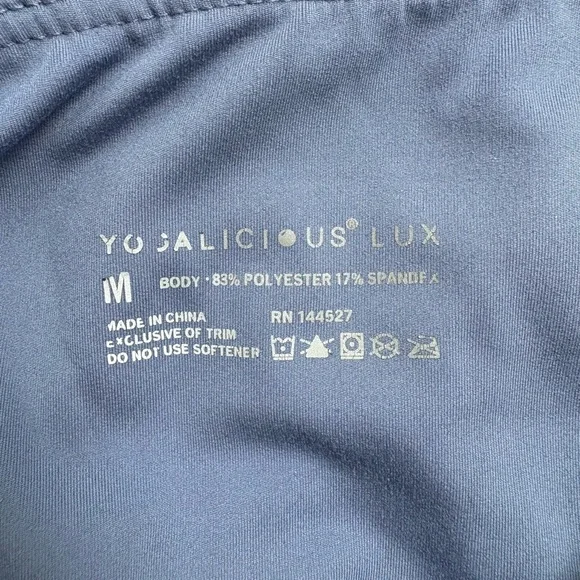 Yogalicious Lux Slate Leggings - Picture 4 of 4